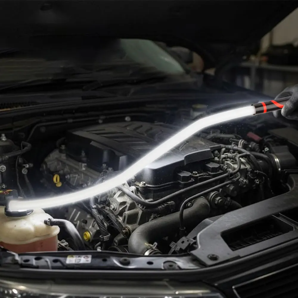 LED Flashlight Stick Long Battery Life 2 Hours, High Lumens Flexible Flashlight Stick For Engine Bays