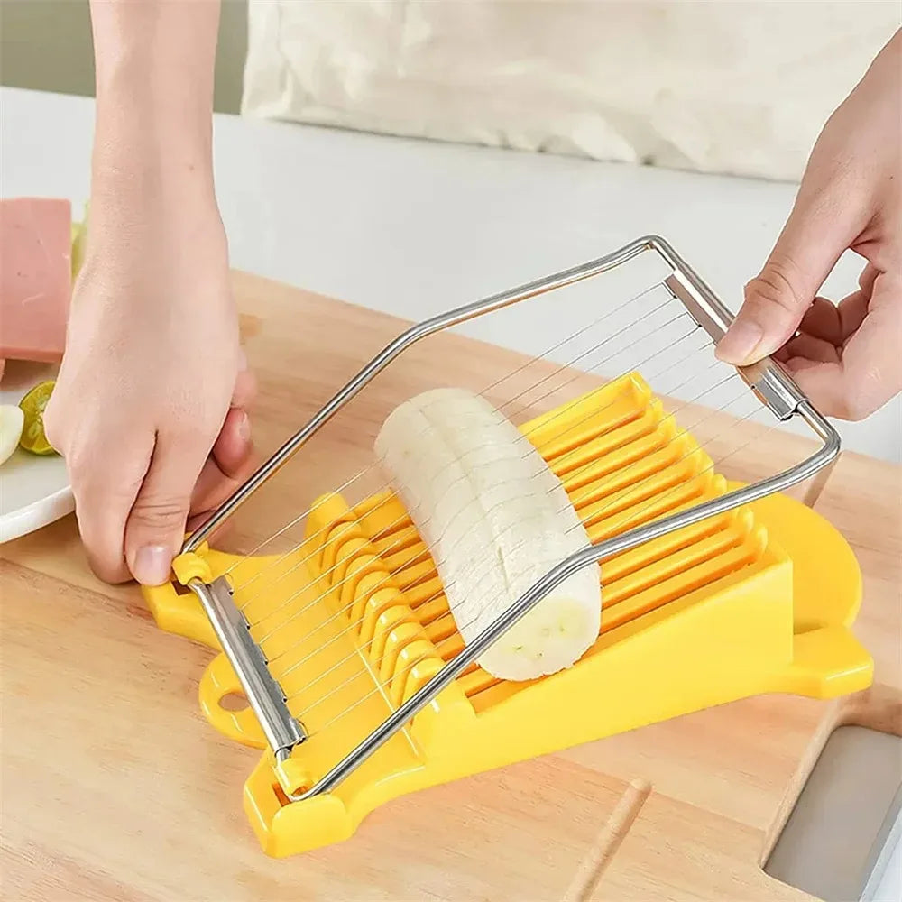Cutting machine luncheon meat and egg cutting stainless steel multifunctional food banana strawberry slicer kitchen tools