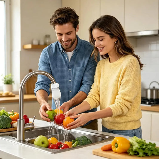Faucet Filter Cotton Tap Water Filter Bag Faucet Anti Splash Tap Purifier Bag Kitchen Thickened Washable Sediment Filtration Bag