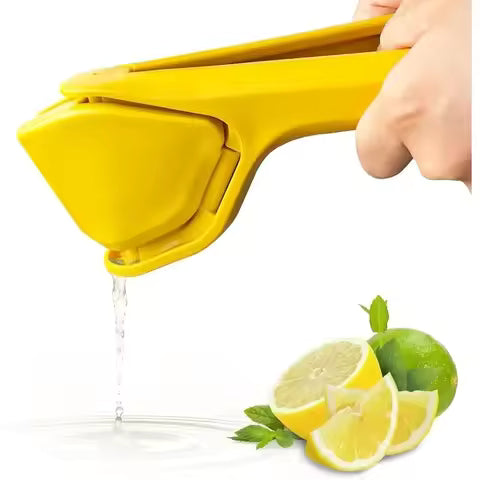 Max Juice Extraction Lemon Lime Squeezer Easy To Use Flat Lemon Orange Citrus Squeezer with Leverage Squeezer for Bar Kitchen