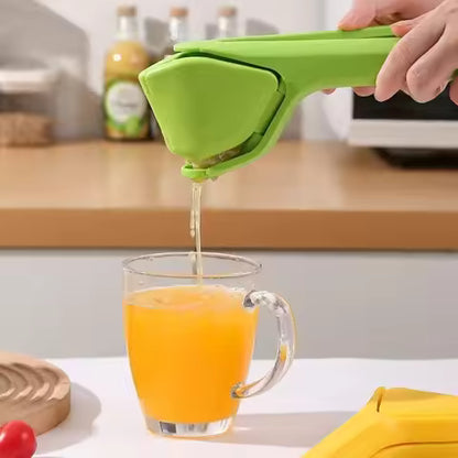 Max Juice Extraction Lemon Lime Squeezer Easy To Use Flat Lemon Orange Citrus Squeezer with Leverage Squeezer for Bar Kitchen
