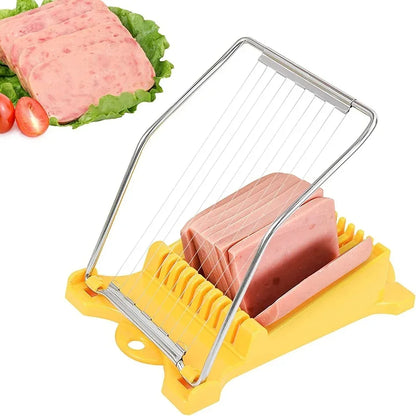 Cutting machine luncheon meat and egg cutting stainless steel multifunctional food banana strawberry slicer kitchen tools