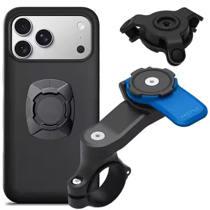 Motorcycle Bike Phone Holder Phone Bracket Vibration Damper Bike Handlebar 360° Rotatable Navigation Support